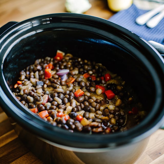 Secret-Ingredient Slow Cooker Black Beans