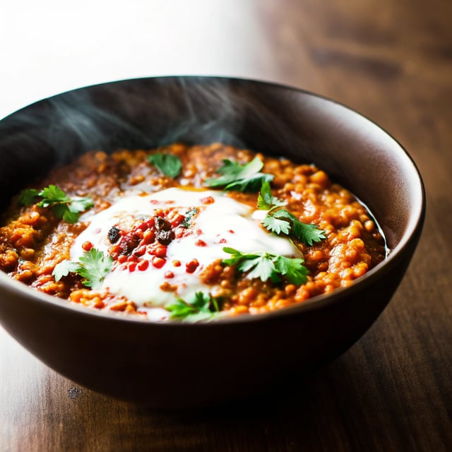 Spicy Coconut Red Lentil Dal