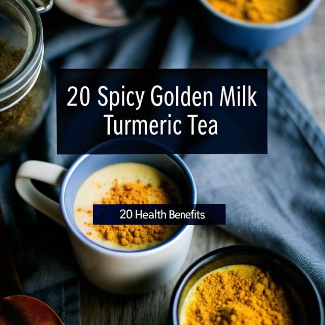 Spicy Golden Milk Recipe (Turmeric Tea) + 20 Health Benefits