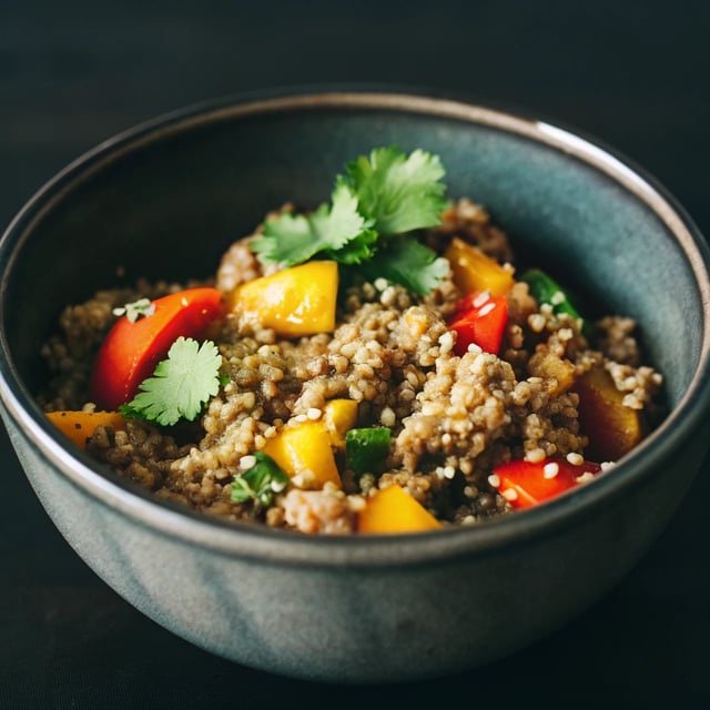 Spicy Pumpkin Quinoa Bowl