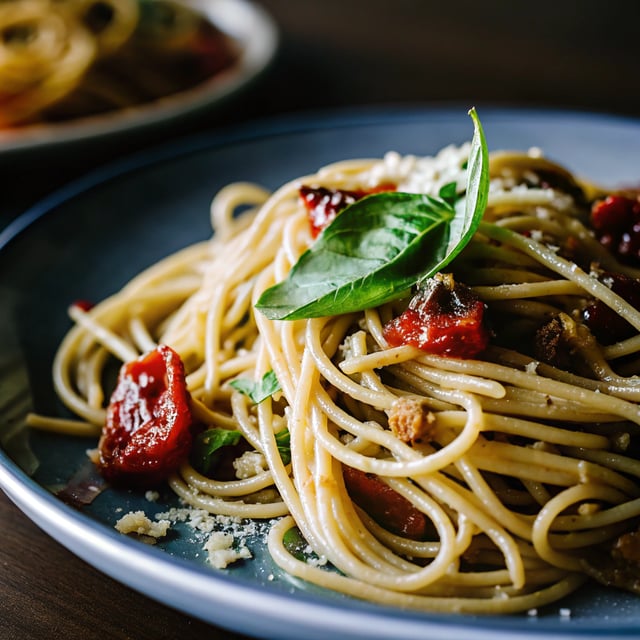 Sun-Dried Tomato Pasta