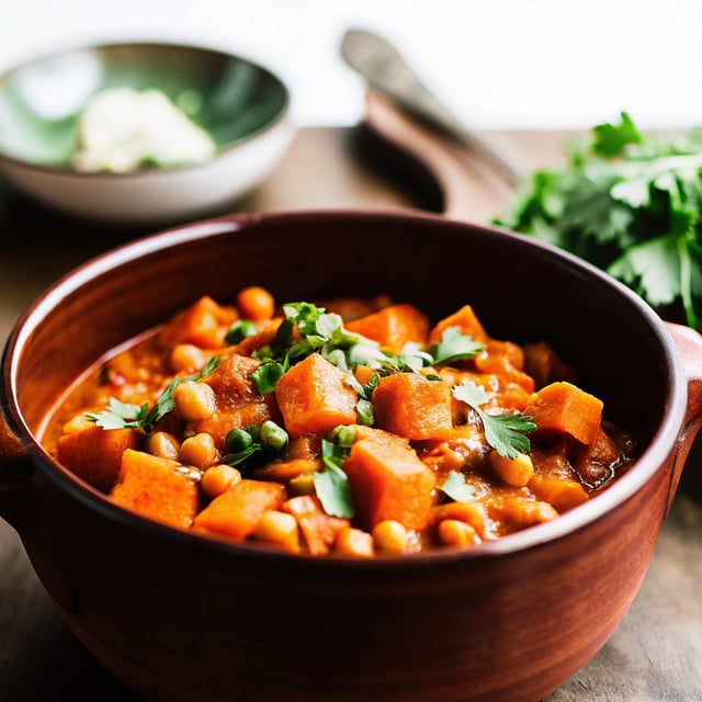 Sweet Potato Curry with Chickpeas + Pumpkin (Instant Pot + Stovetop)