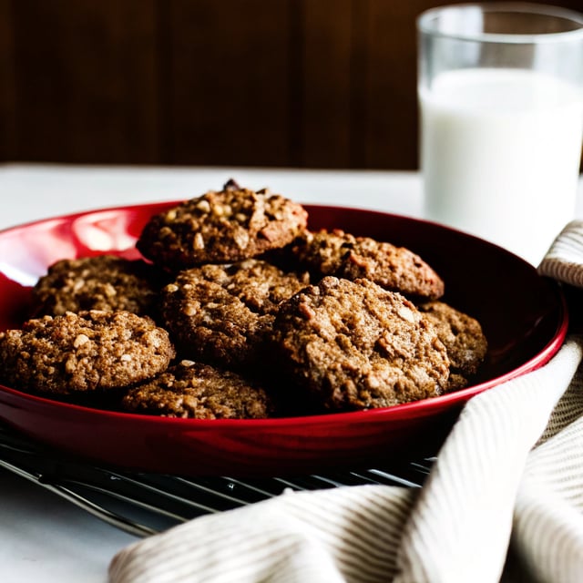 Tahini Oatmeal Cookies