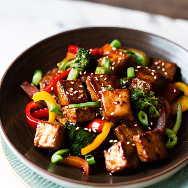 Teriyaki Tofu Stir Fry