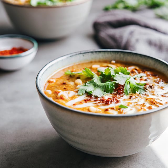 Vegan Instant Pot Mexican-Spiced White Bean Soup