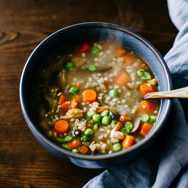 Vegan Instant Pot Wild Rice Soup