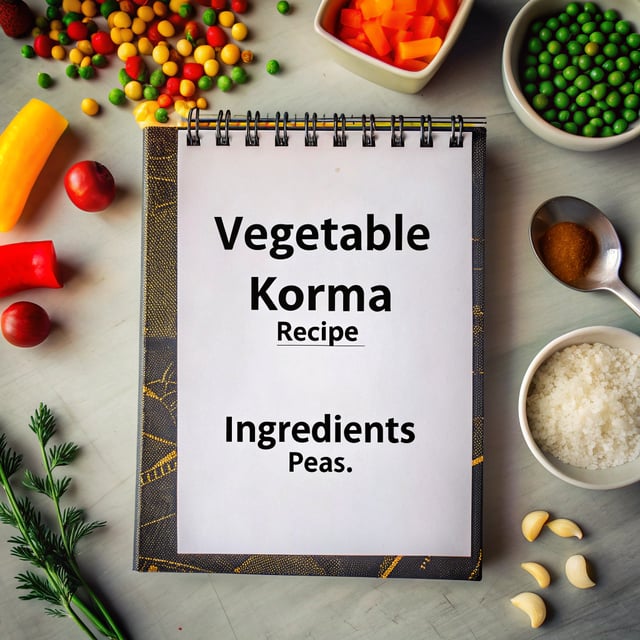Vegetable Korma Recipe