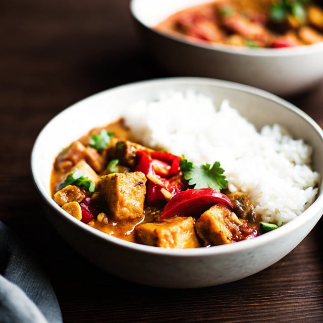 Yellow Tempeh Curry