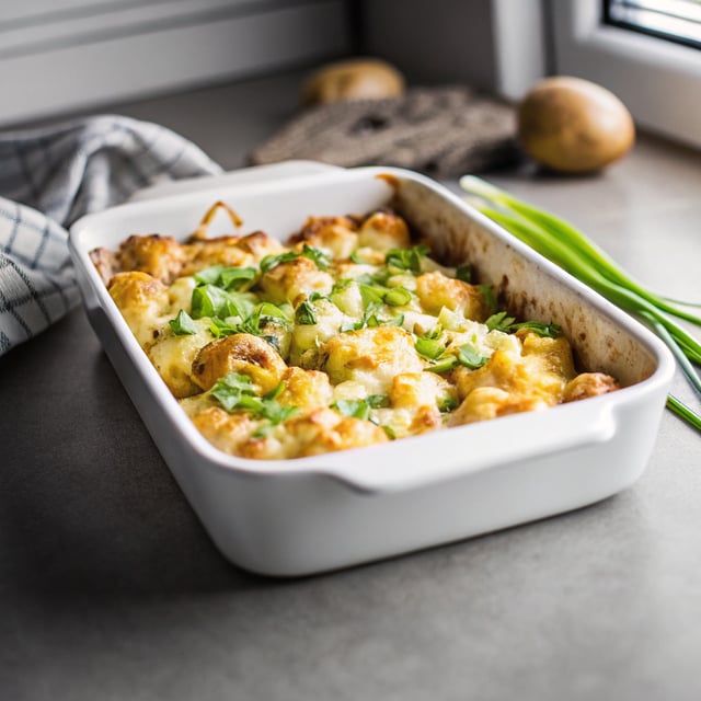 Baked Cheesy Ranch Potatoes