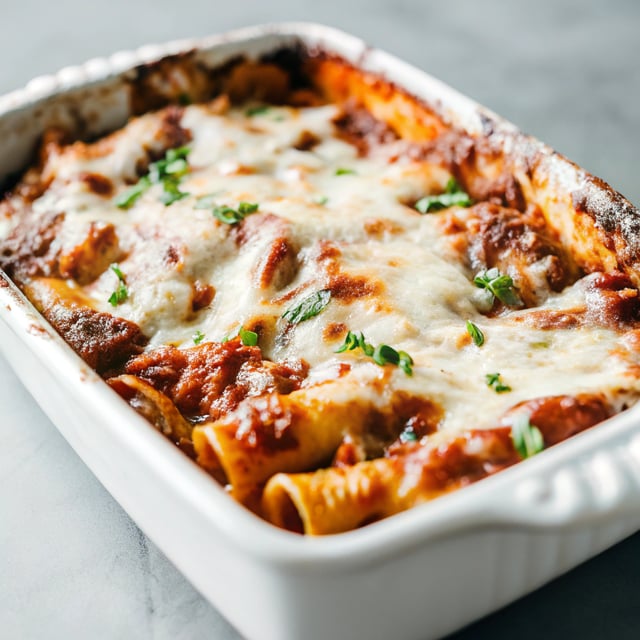 Baked Ziti (Easy Pasta Casserole)