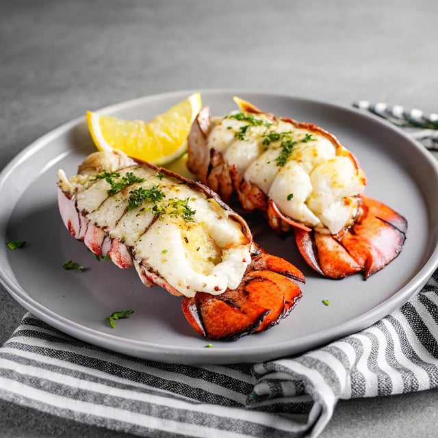 Broiled Lobster Tails Recipe + How to Butterfly
