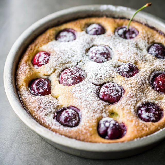 Cherry Clafoutis Recipe