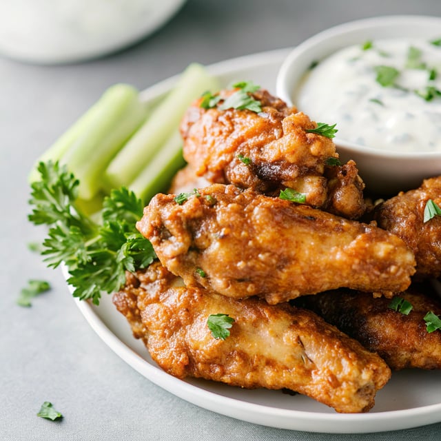 Crispy Buffalo Wings Recipe