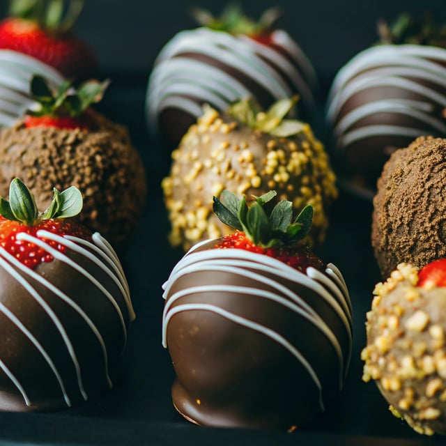 Easy Chocolate Covered Strawberries