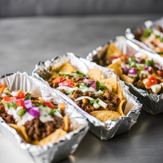 Foil-Pack Baked Nachos Recipe