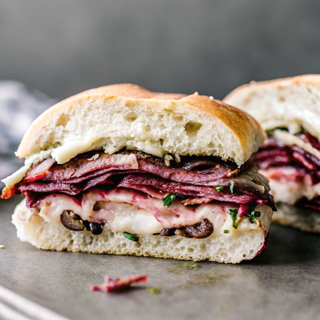 French Dip Pastrami Sandwich Recipe