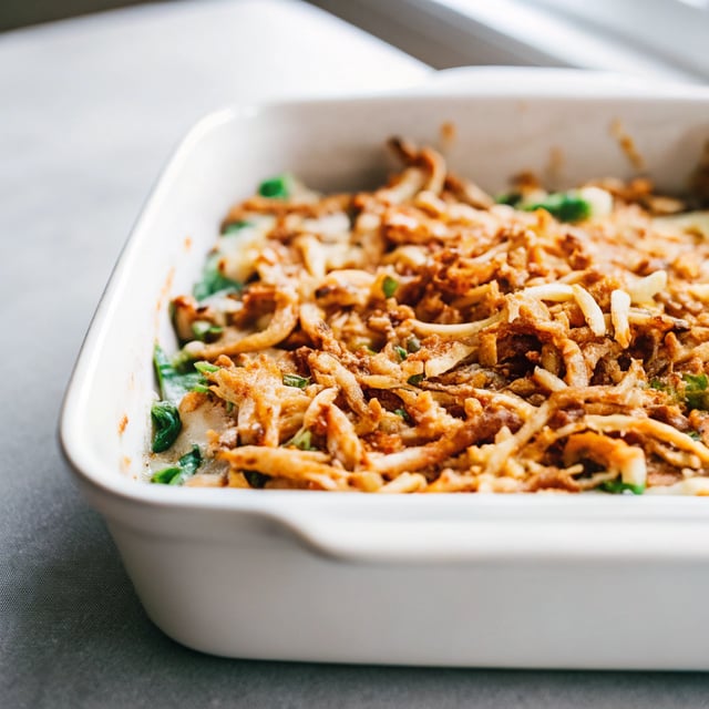 Green Bean Casserole (From Scratch)