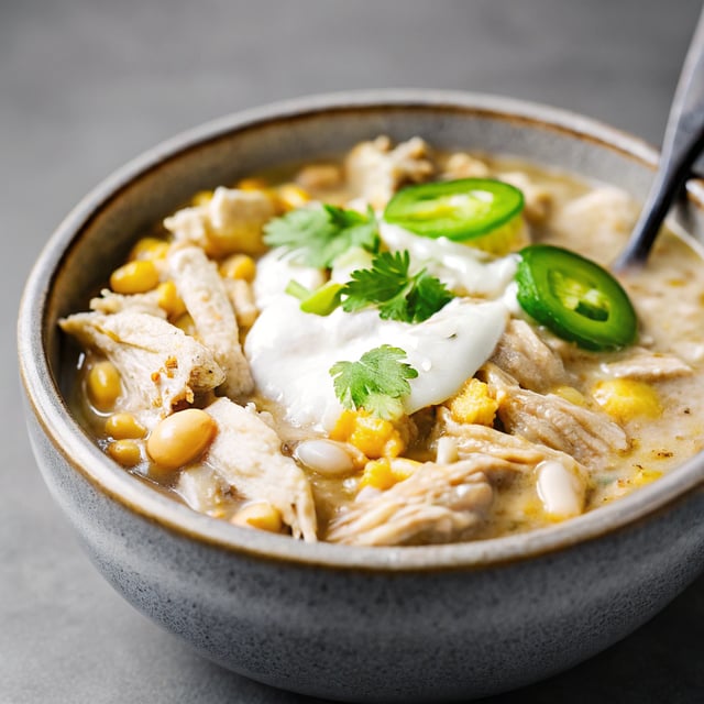 Instant Pot White Chicken Chili