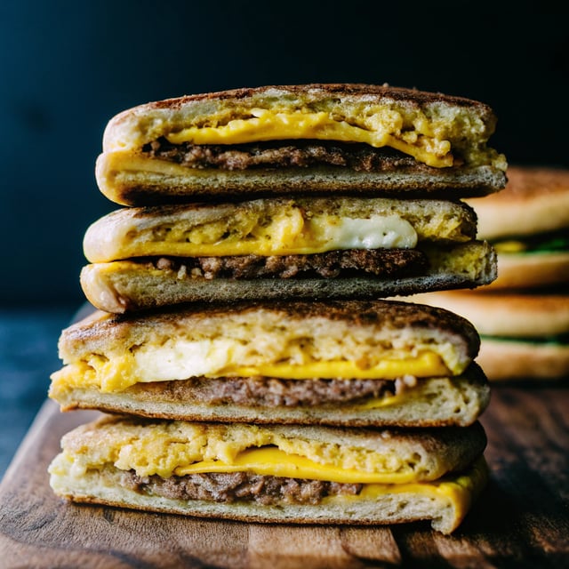 Make-Ahead Freezer Breakfast Sandwiches