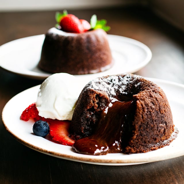 Molten Chocolate Lava Cakes