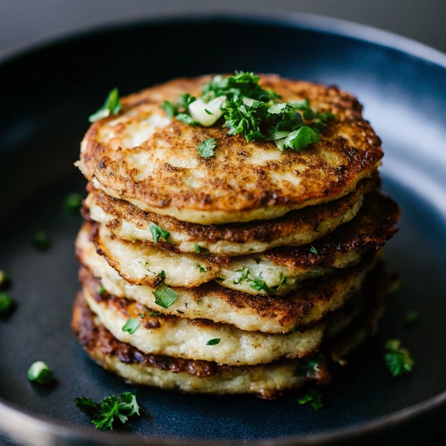 Parmesan and Herb Potato Pancakes