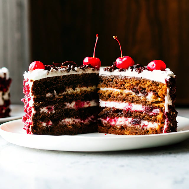 Russian Cherry Layer Cake
