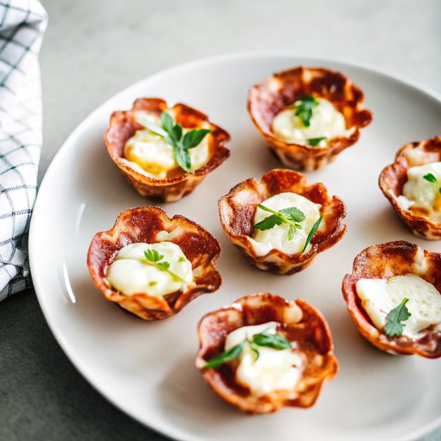 Salami Cups Appetizer Recipe
