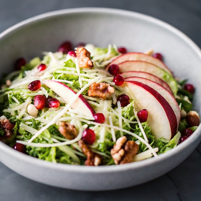Shaved Brussels Sprout Salad