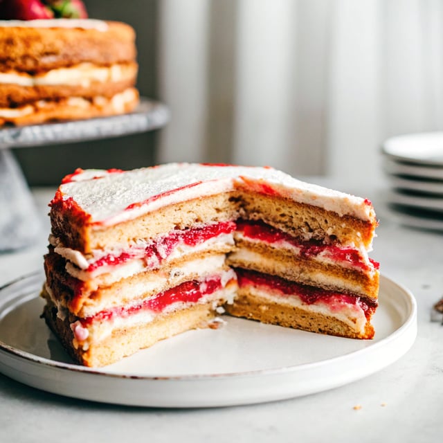 Strawberry Jello Cake Recipe