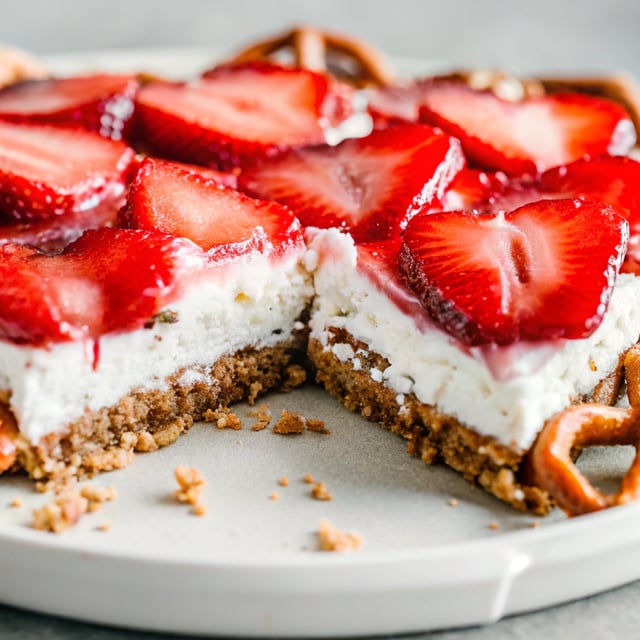 Strawberry Pretzel Salad Recipe