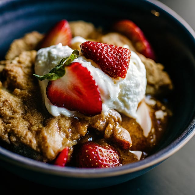 Summer Strawberries and Cream