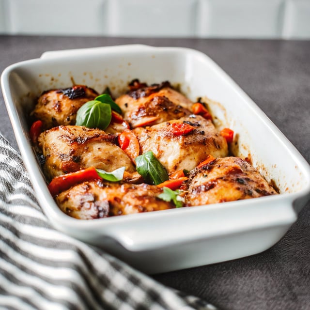 Sweet and Spicy Baked Chicken
