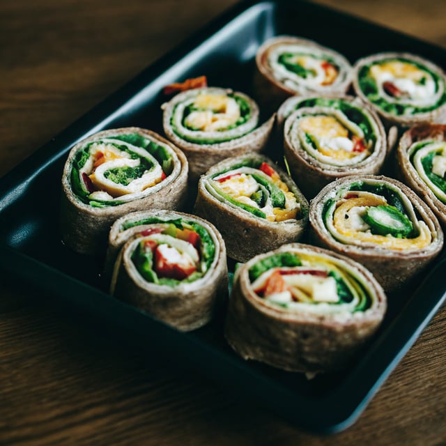 Tortilla Pinwheels Recipe (School Lunch Idea)