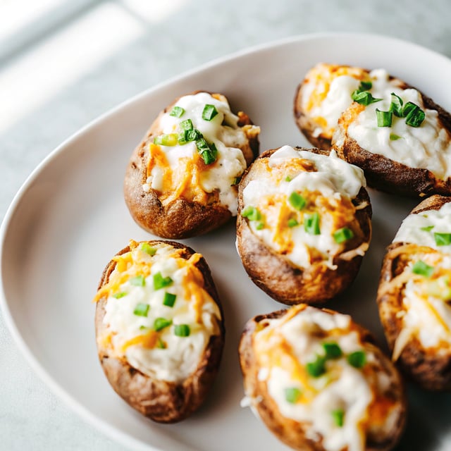 Twice-Baked Potatoes Recipe