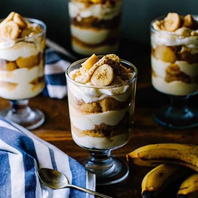 Banana Pudding Parfaits
