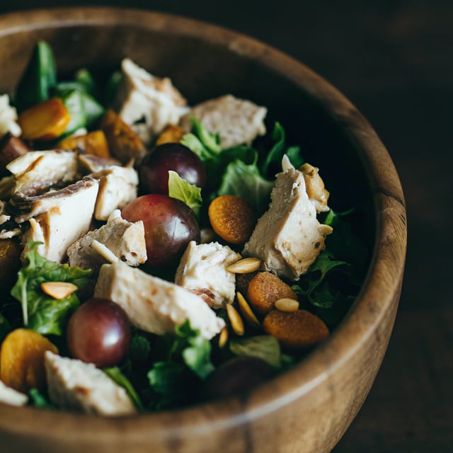 Chicken Salad with Grapes and Almonds