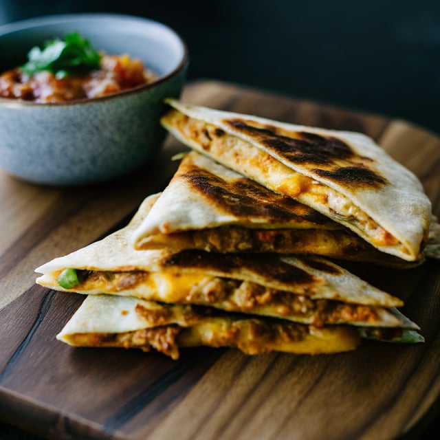 Chipotle Chicken Quesadillas