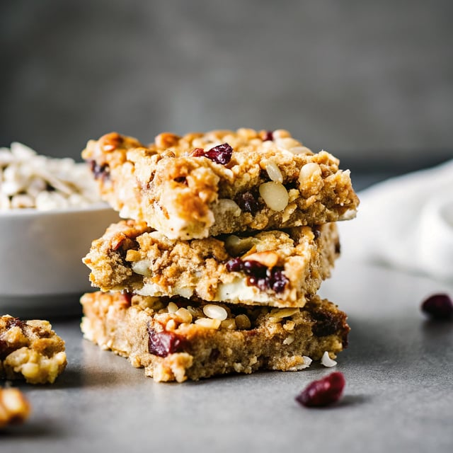 Crispy Honey Nut Granola Bars