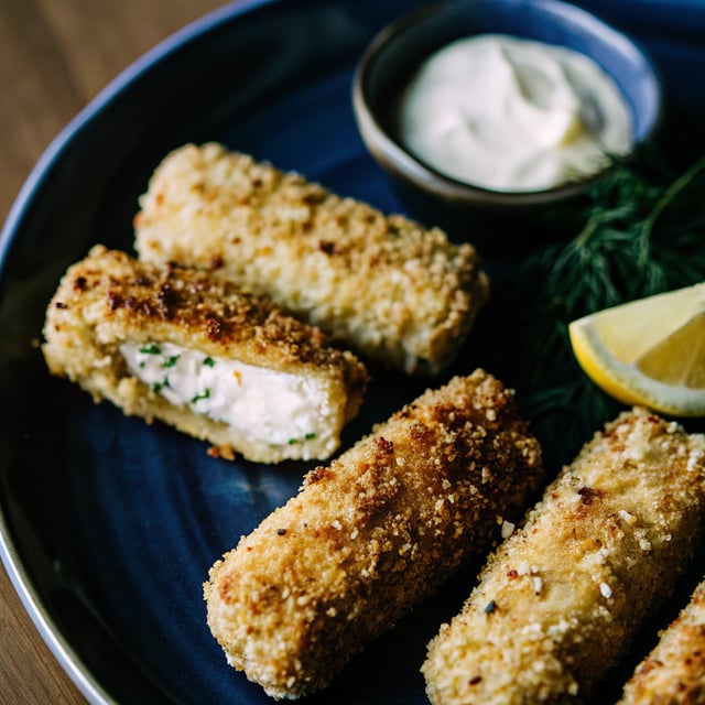 Crispy Pan Fried Fish Fingers