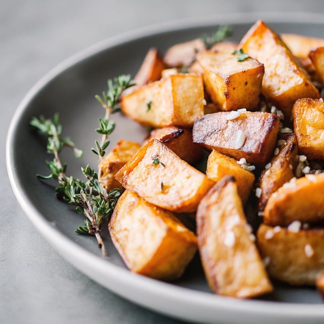 Crispy Roasted Sweet Potatoes