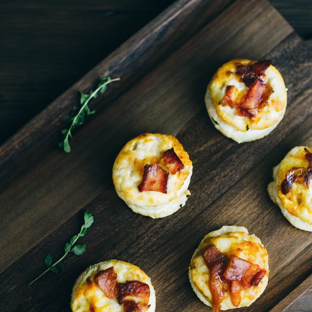 Egg Bites with Bacon & Gruyère
