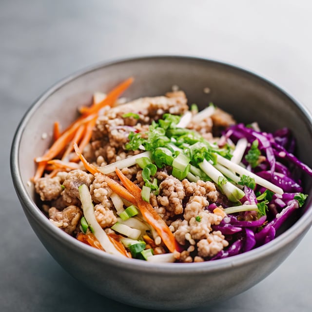 Egg Roll In A Bowl