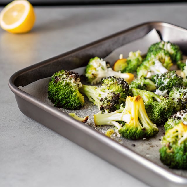 Garlicky Roasted Broccoli