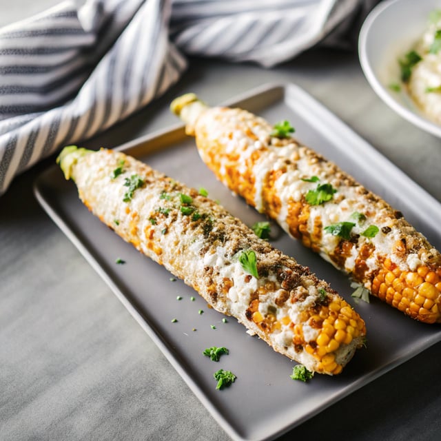 Grilled Mexican Street Corn (Elote)