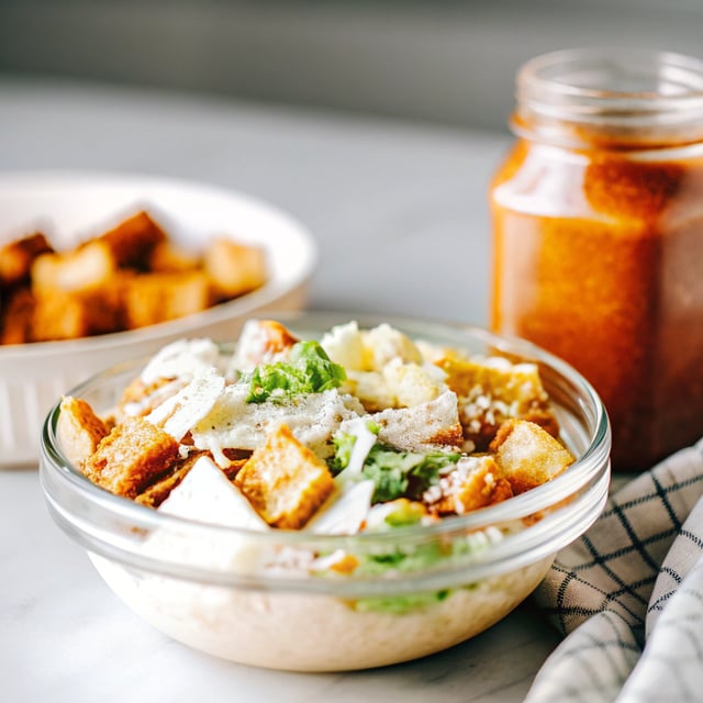 Homemade Caesar Salad Dressing