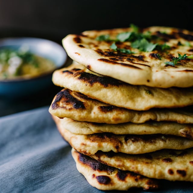 Homemade Naan