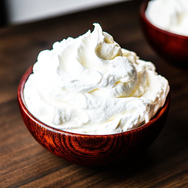 Homemade Whipped Cream