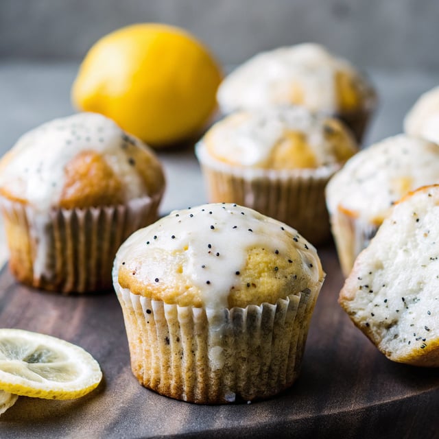 Lemon Poppy Seed Muffins
