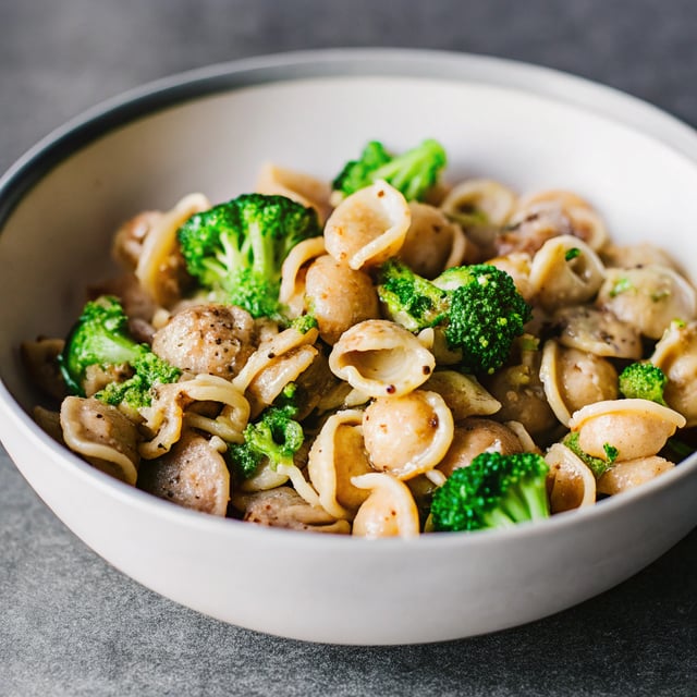 Orecchiette with Sausage and Broccoli