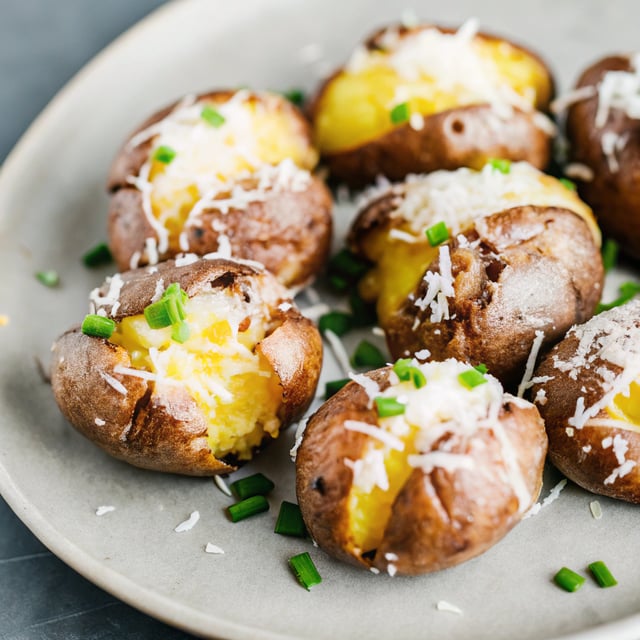 Parmesan Smashed Potatoes